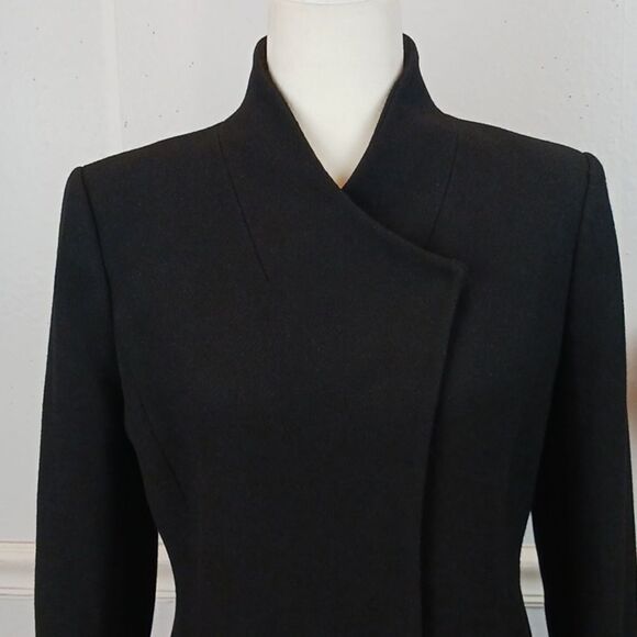 HALOGEN Black Wool blend Women's  jacket sz S Casual - Picture 3 of 14
